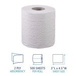 Boardwalk 2-Ply Bathroom Toilet Paper - 96 Rolls