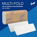 Scott Professional Multifold Paper Towels, White 250 Sheets