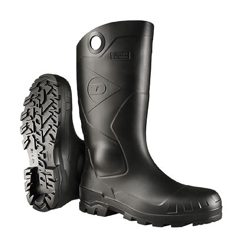Chesapeake Waterproof Black PVC Work Boots, Size 11