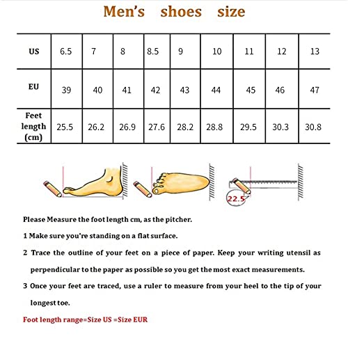 JSLEAP Men's Non-Slip Blade Running Sneakers