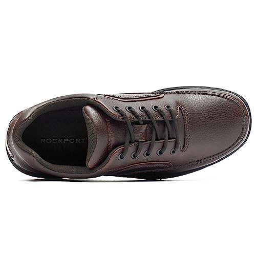 Rockport Men's Eureka Brown Walking Shoes, Size 12