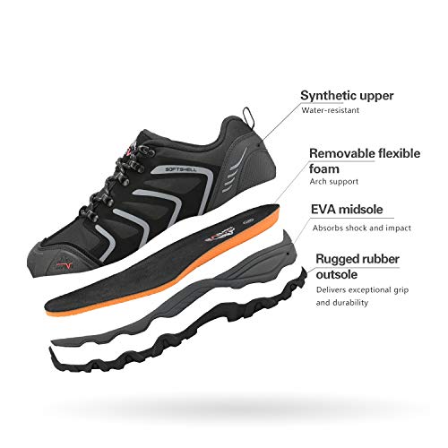 NORTIV 8 Men's Lightweight Waterproof Hiking Shoes