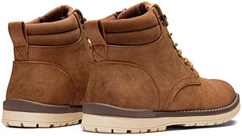 Vostey Men's Waterproof Chukka Hiking Boots - Brown