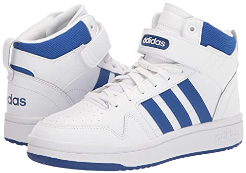 adidas Men's Postmove Mid Training Shoes - White/Blue