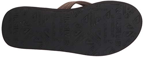 Quiksilver Men's Carver Suede Beach Sandals, Brown