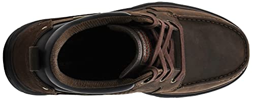 Skechers Men's Waterproof Leather Chukka Boot, Chocolate