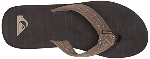 Quiksilver Men's Carver Suede Beach Sandals, Brown