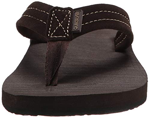 Quiksilver Men's Carver Suede Beach Sandals, Brown