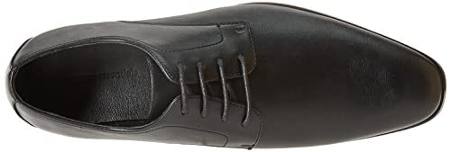 Men's Black Derby Shoes by Amazon Essentials