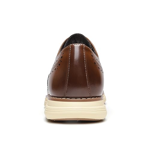 Bruno Marc Men's Casual Wingtip Dress Sneakers