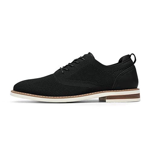 Bruno Marc Men's Black Dress Oxfords, Size 12