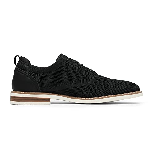 Bruno Marc Men's Black Dress Oxfords, Size 12