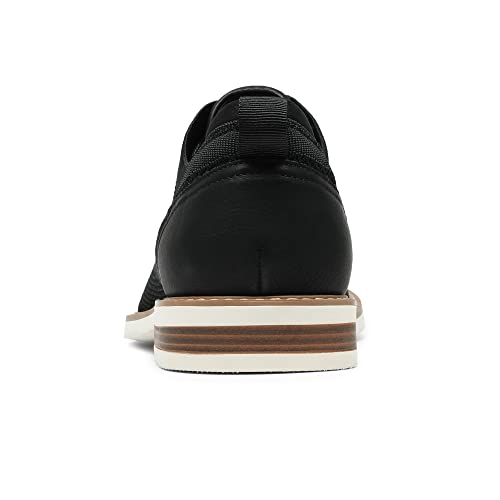 Bruno Marc Men's Black Dress Oxfords, Size 12