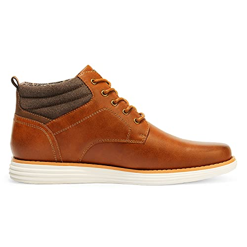 Bruno Marc Men's Tan Chukka Dress Sneakers