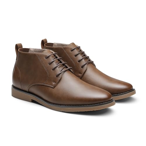 Bruno Marc Men's Desert Chukka Boots - Brown