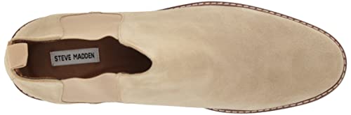 Steve Madden Men's Highline Chelsea Boots, Sand Suede