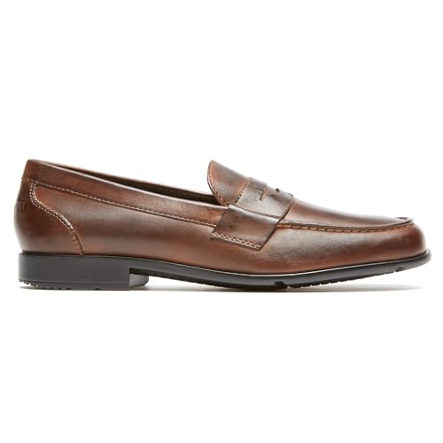 Rockport Men's Classic Dark Brown Penny Loafers
