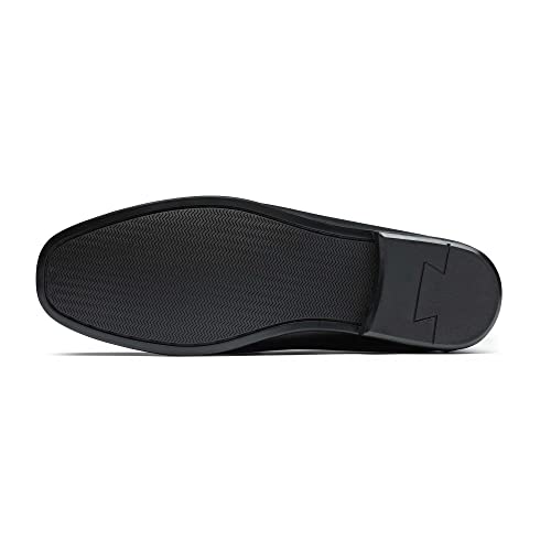 Bruno Marc Men's Henry-1 Black Slip-On Loafers