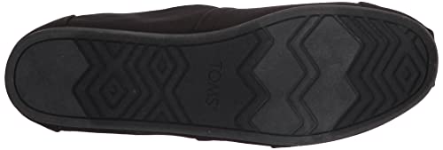 TOMS Men's Black Alpargata Loafer, Recycled Canvas