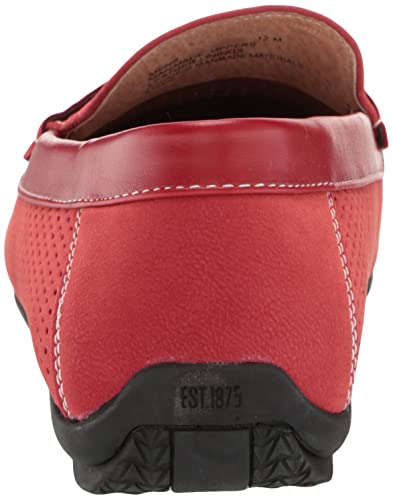 Stacy Adams Men's Red Slip-On Driving Loafer