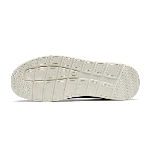 Bruno Marc Men's Grey Slip-on Canvas Loafers