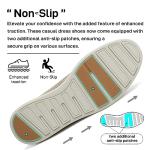 Men's Lightweight Mesh Casual Oxfords Sneakers - Beige