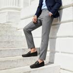 Bruno Marc Men's Henry-1 Black Slip-On Loafers