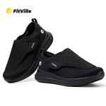 FitVille Men's Extra Wide Diabetic Walking Shoes
