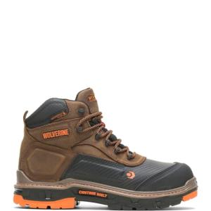 Wolverine Men's Overpass Mid Work Boot - Brown