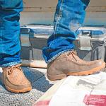 Men's Bomber Tan Chukka Ankle Boots, Size 10.5