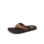 Reef Men's Twinpin Brown Flip Flops - Size 10