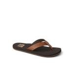 Reef Men's Twinpin Brown Flip Flops - Size 10