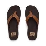 Reef Men's Twinpin Brown Flip Flops - Size 10