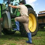 HISEA Men's Steel Toe Waterproof Work Boots