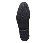 Clarks Men's Black Leather Cap Oxford Shoes