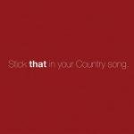 Stick That In Your Country Song Album