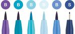 Faber-Castell Blue Brush Lettering Pen Set