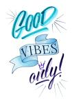 Faber-Castell Blue Brush Lettering Pen Set