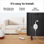 Google Chromecast with Google TV 4K Streaming Stick