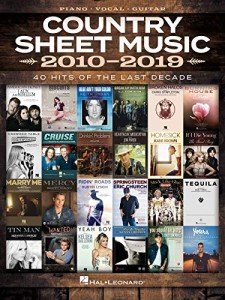 Country Music Hits 2010-2019 Songbook for Piano/Guitar