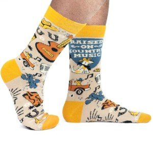 Country Music Socks for Music Lovers - Unisex