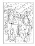 Country Charm Adult Coloring Book for Relaxation