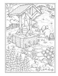 Romantic Country Scenes Adult Coloring Book