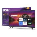 Roku 40-Inch Smart TV with Voice Remote