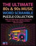 80s & 90s Music Word Scramble Puzzle Collection