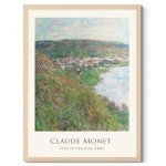 Monet Canvas Print: View of Vetheuil Artwork