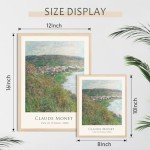 Monet Canvas Print: View of Vetheuil Artwork