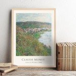 Monet Canvas Print: View of Vetheuil Artwork