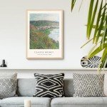 Monet Canvas Print: View of Vetheuil Artwork