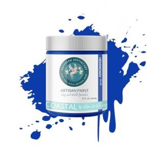 Premium Matte Blue Chalk Paint for DIY Projects